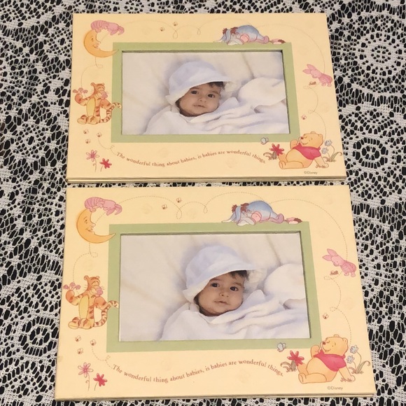 Set of 2 Winnie the Pooh photo frame Forever Pooh by CR Gibson and Disney - Picture 10 of 11